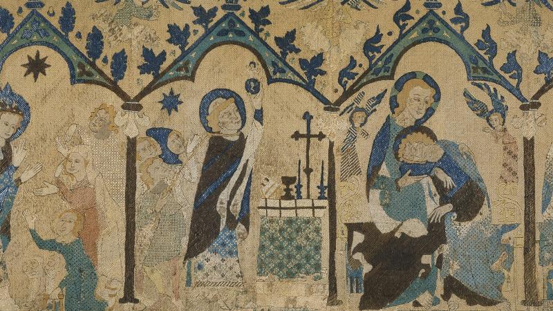 Peinture du Moyen Âge reflétant la culture et la société française